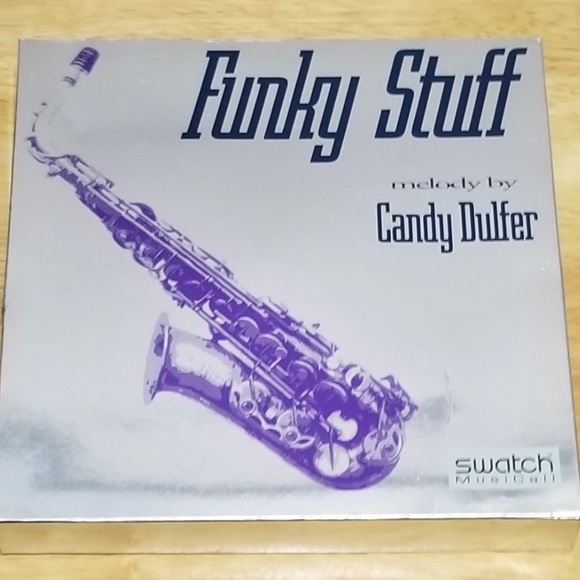 LE SWATCH MusiCall Funky Stuff watch and CD by Candy Duffer NIB NWT - Picture 2 of 16